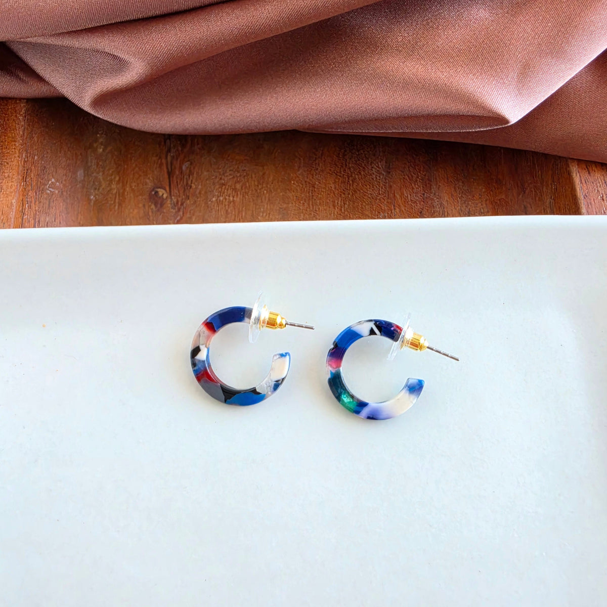 Micro Hoops - Moody Mosaic