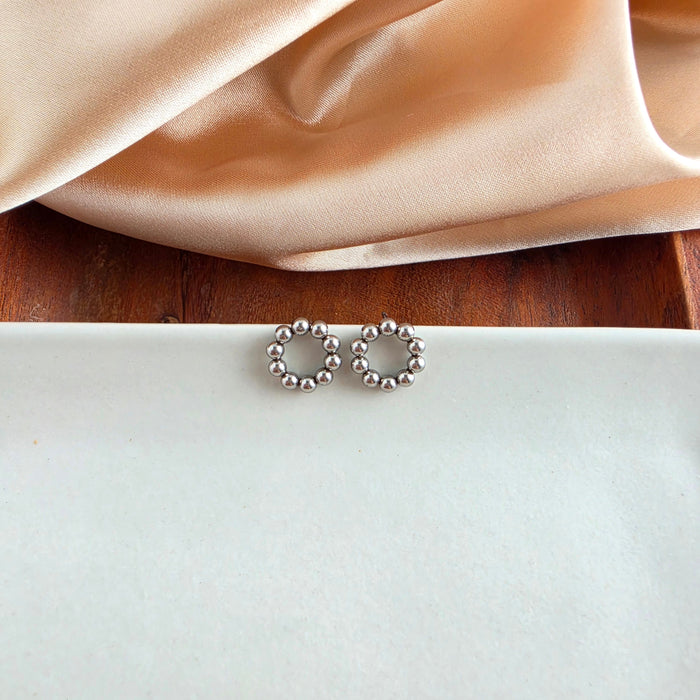 Luxe Bianca Studs - Silver