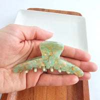 Callie Hair Claw - Champagne Mint