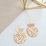 Harper Earrings - Pumpkin Spice