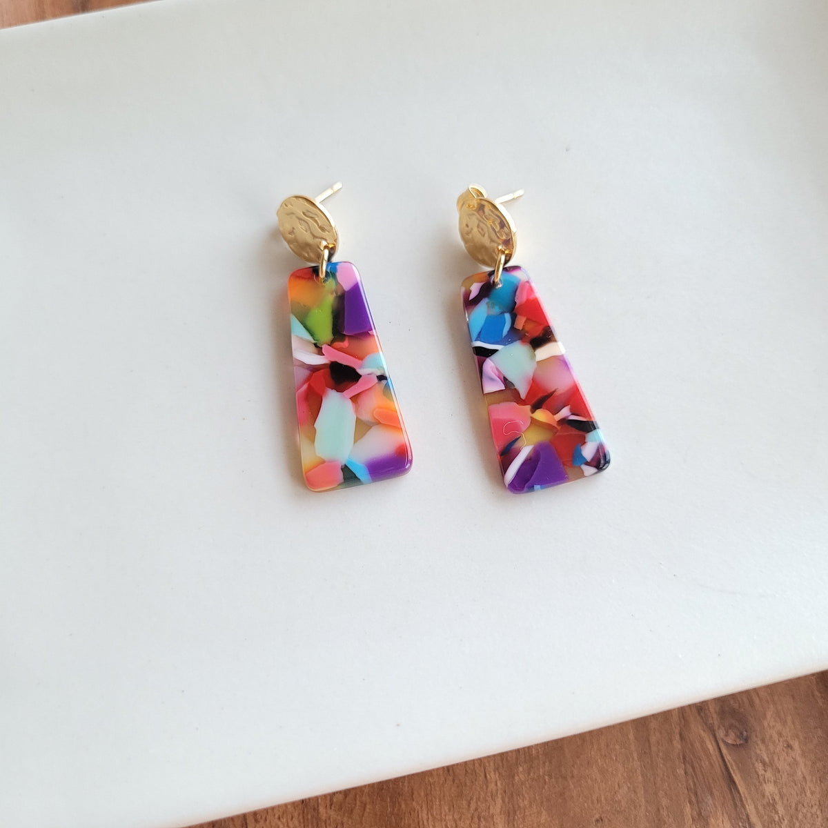 Mia Mini Earrings - Fiesta