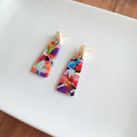 Mia Mini Earrings - Fiesta