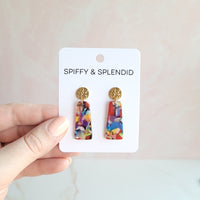 Mia Mini Earrings - Fiesta