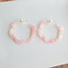 Posey Hoops - Coral