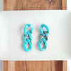 Brooklyn Earrings - Turquoise