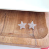 Liberty Star Studs - Silver