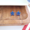 Liberty Star Studs - Blue