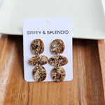 Florence Earrings - Hickory Brown
