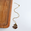 Ava Necklace - Hickory Brown