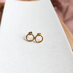 Luxe Gold Oriana Studs - Small