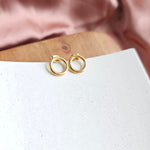 Luxe Gold Oriana Studs - Small