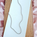 Luxe Silver Rope Chain - 18"