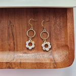 Poppy Earrings - Cream