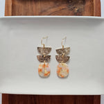 Elena Earrings - Orange Dream