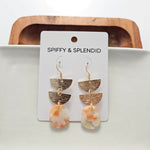 Elena Earrings - Orange Dream