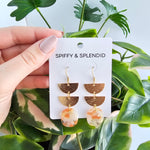 Elena Earrings - Orange Dream