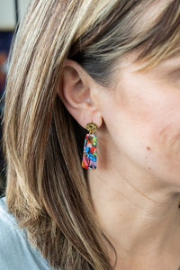 Mia Mini Earrings - Fiesta