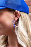Star Hoops - Red, White & Blue